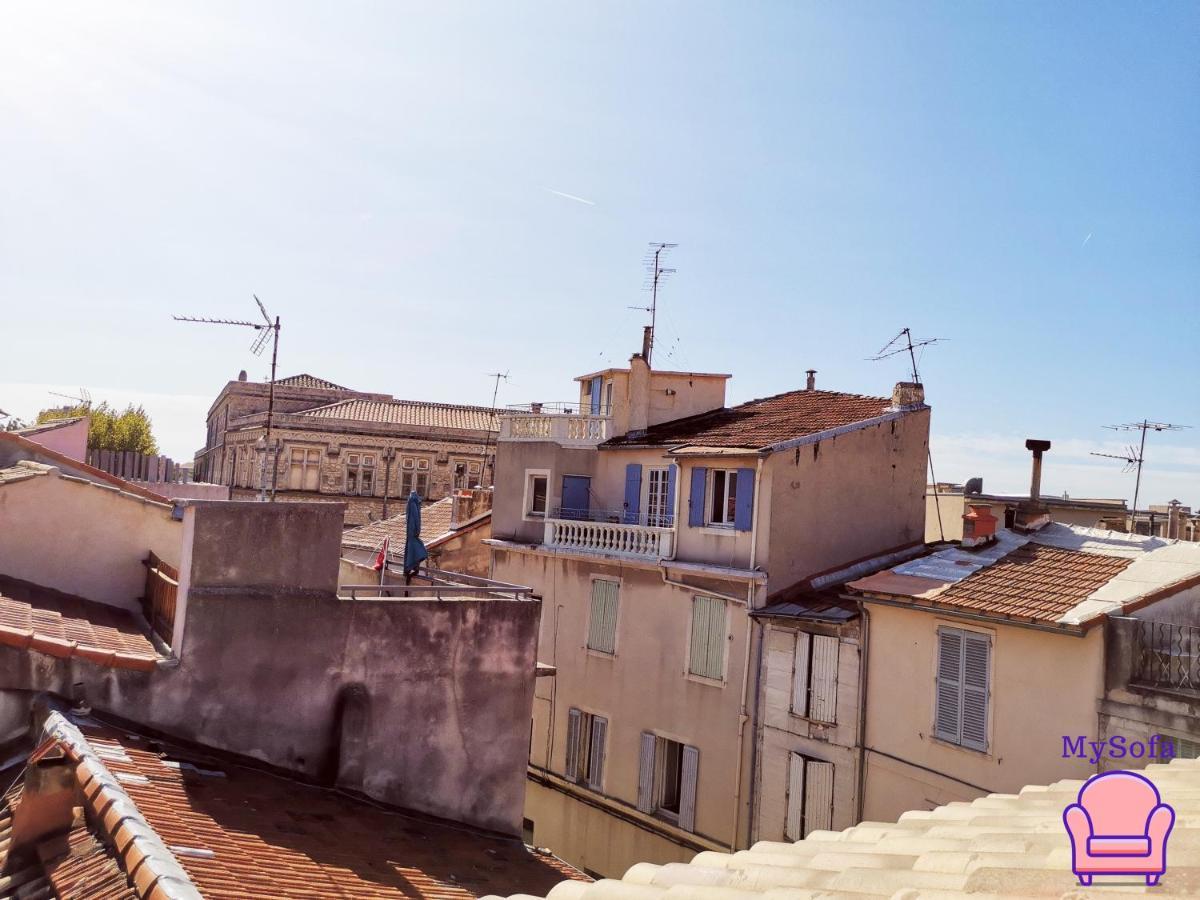 T2 Intra-Murros "Le Lavande" Avec Garage Avignon Bagian luar foto